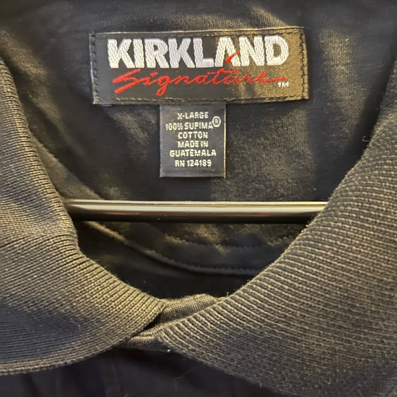 Kirkland Signature Men's Dark Polo Shirt - Picture 2 of 4